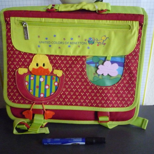 Benetton school bag new