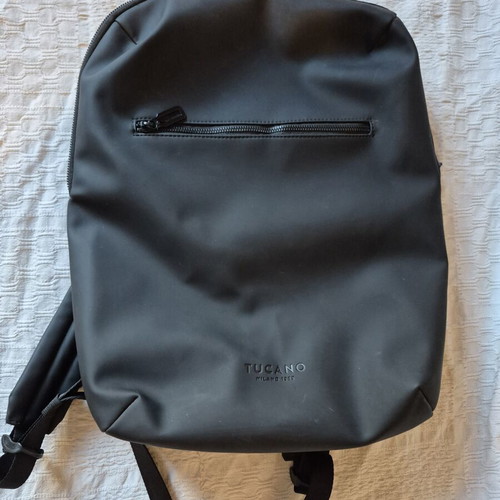 Tucano backpack used, black with laptop compartment