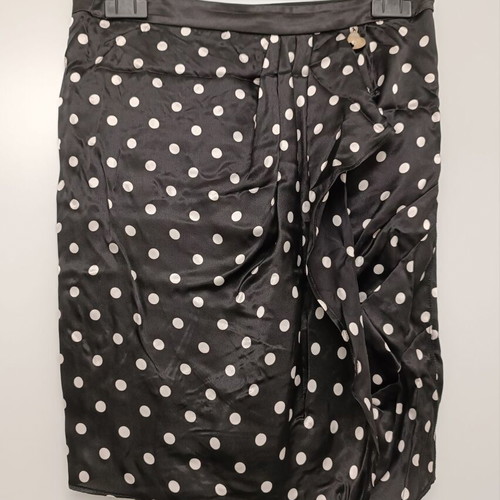Liu Jo mini skirt black polka dot, size S, like new