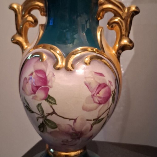 Vintage Collectible Vase Greek Art Nea Faliro 32 cm used