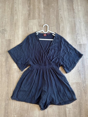 Superdry navy playsuit size UK8 like new with shorts underneath
