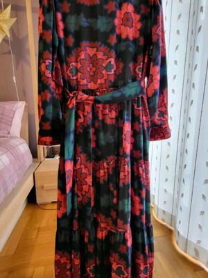 Karavan dress medium/large with flowers like new, multicolored