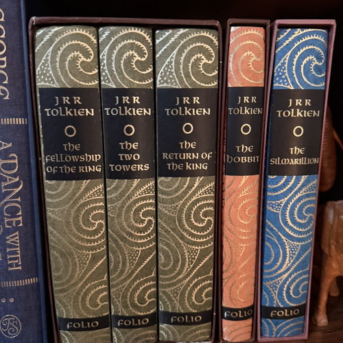 Folio Society Tolkien set like new, Lord of the Rings, Hobbit, Silmarillion