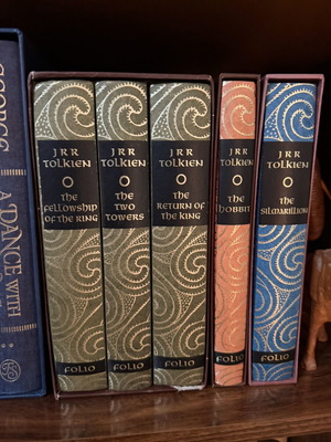 Folio Society Tolkien set like new, Lord of the Rings, Hobbit, Silmarillion