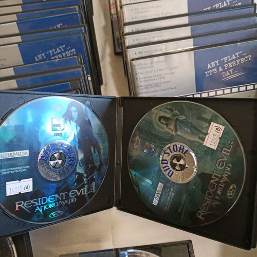 DVD collection used, 120 pieces from store closure