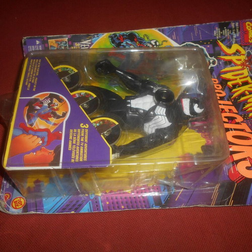 Spiderman Venom figure 1994 Toy-Biz used, original packaging