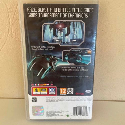 Tron Evolution PSP game used, complete