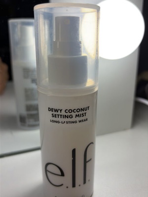 Elf Dewy Coconut Setting Mist used