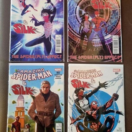 Amazing Spider-Man & Silk Spiderfly Effect 2016 complete series new