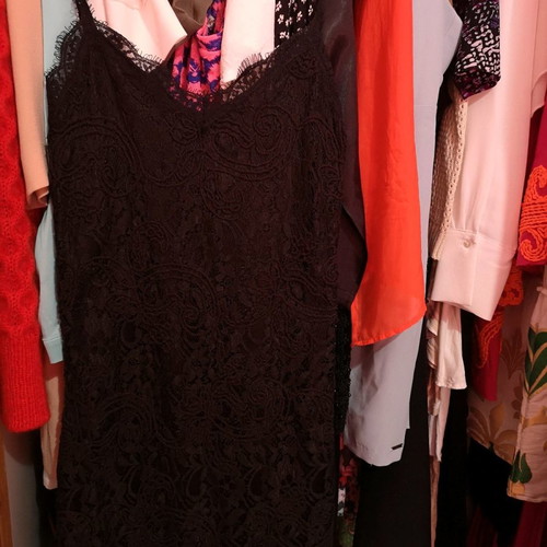 Zara dress used, black, size S