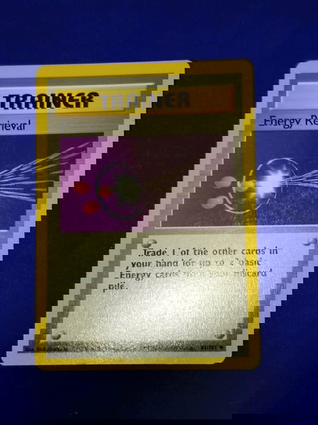 Energy Retrieval [Shadowless] #81 Pokemon Base Set