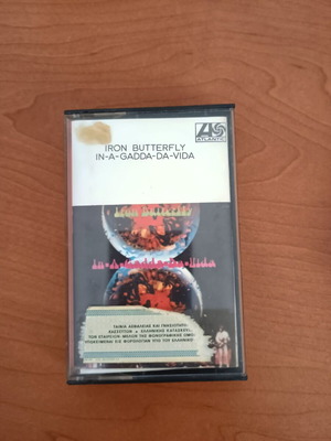 Iron Butterfly In-A-Gadda-Da-Vida cassette used, rock