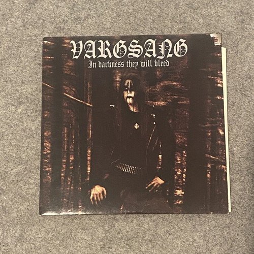 Vargsang / Armaggedon 7" vinyl - In Darkness They Will Bleed, limited edition