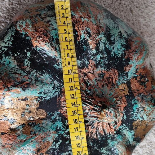 Decorative handmade pumpkin with Papier mache technique new