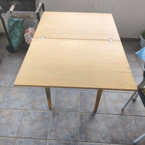 IKEA Folding Kitchen Table used, 90x62 closed, 90x125 cm open