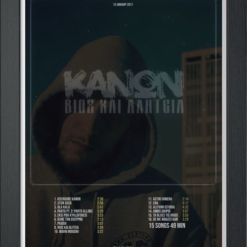 Kanon poster 60/45 cm new, printed on special paper