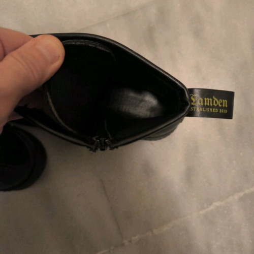 Black Camden women's boots size 39 like new