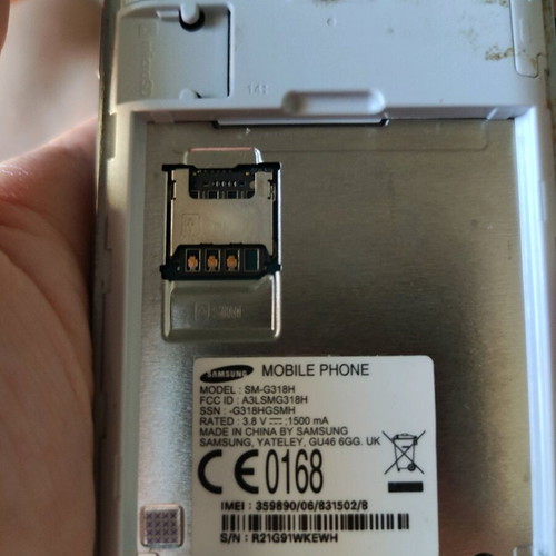 Samsung G318H μεταχειρισμένο με χαλασμένη οθόνη και φορτιστή