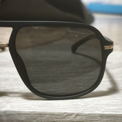 Carrera 23004 men's sunglasses, black with gold details