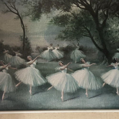 Vintage print Giselle by Carlotta Edwards like new