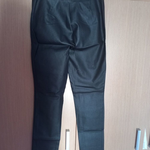 Leather pants Moutaki used, black, size XL