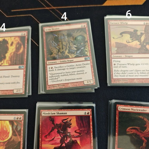 Magic the Gathering M13 Red Collection like new
