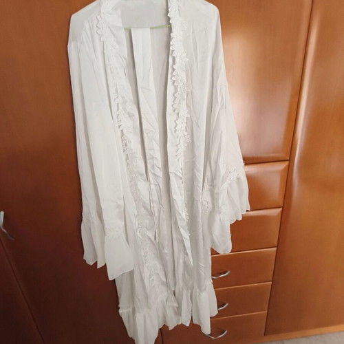 Bridal robe, white, size M/38/10