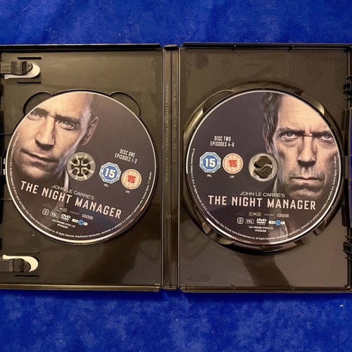The Night Manager complete series DVD like new, English version