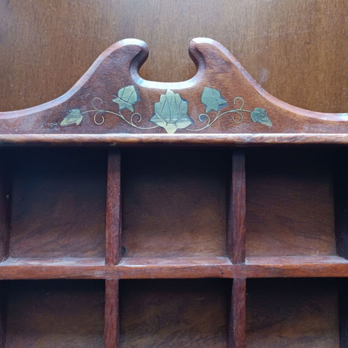 Wooden etagere with 9 compartments like new