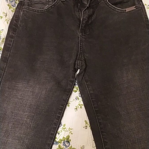 Attrattivo jeans like new, winter fabric, XS, black