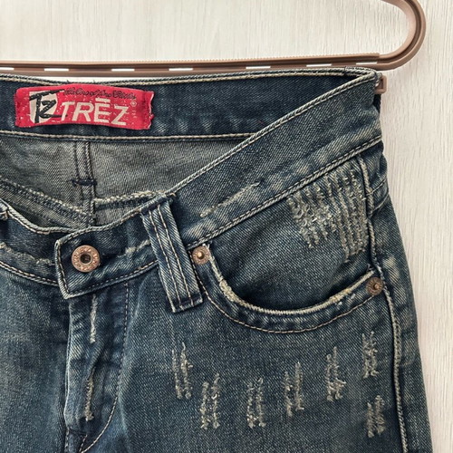 TZ - TREZ vintage blue jean new XS-S bootcut
