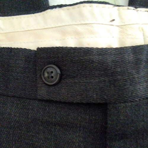 Men's winter suit set like new, black and gray, size 56, 2002