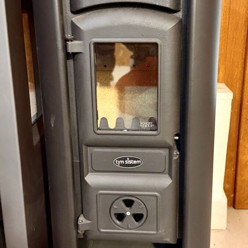 Tim Sistem wood stove new, cast iron energy efficient