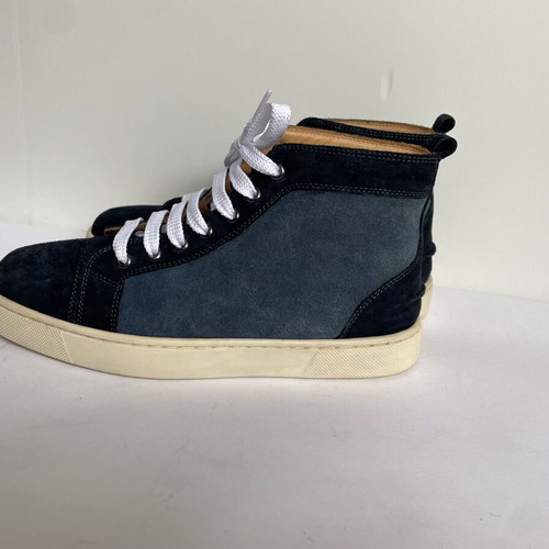 Christian Louboutin men sneakers like new, size 41, gray and black