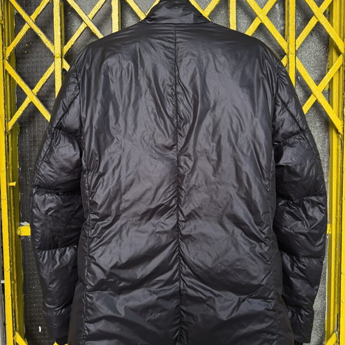 Giuliano Fujiwara blazer-cut puffer jacket like new, size M, black