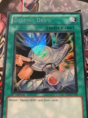Destiny Draw Secret rare 1st edition like new