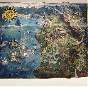 THE WITCHER 3 Wild Hunt III World MAP Collector's Limited Edition