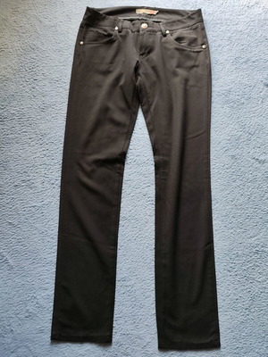 Women's black low-rise pants like new, size S