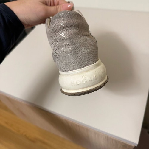 Hogan shoes used, size 38.5, beige, good condition
