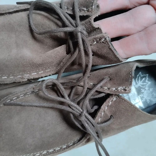 Marila brown suede moccasin loafers, size 37