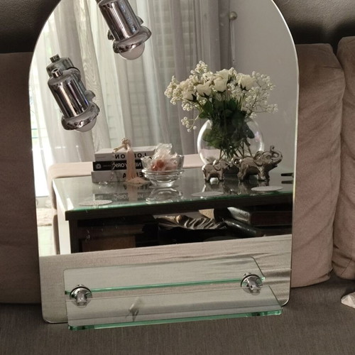 Bathroom mirror like new, 65x45.5 cm
