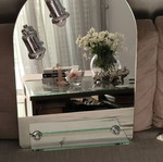 Bathroom mirror like new, 65x45.5 cm