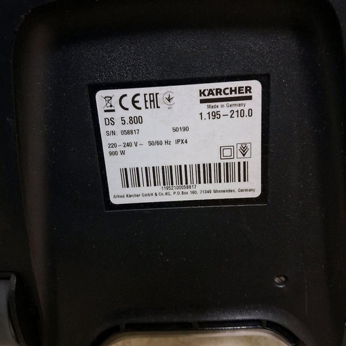Karcher DS5,800 electric vacuum cleaner used in very good condition