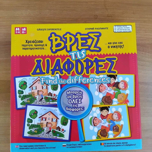 Find the Differences board game new