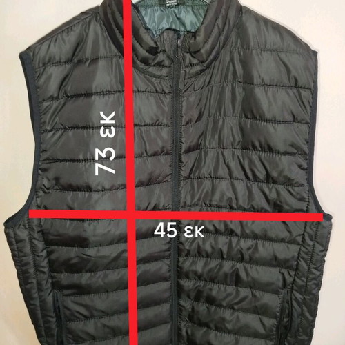 Puffer sleeveless jacket Oslo Roly like new, black, XL