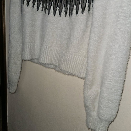Tally Weijl sweater used, size M, white multicolor