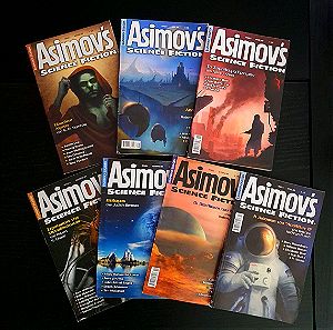 7 Τεύχη Asimov's Science Fiction (Anubis)