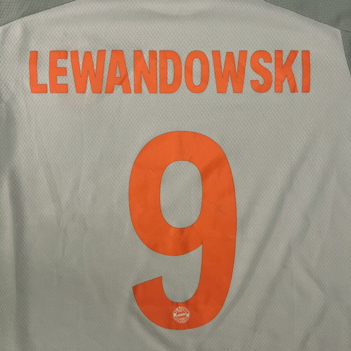 FC Bayern Munich 2019/20 UEFA Champions League Away Jersey Robert Lewandowski #9 Size S