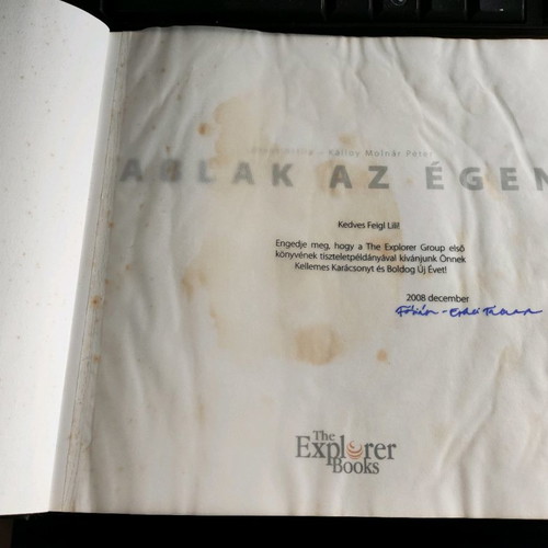 Ablak az Égen used book with thick cover