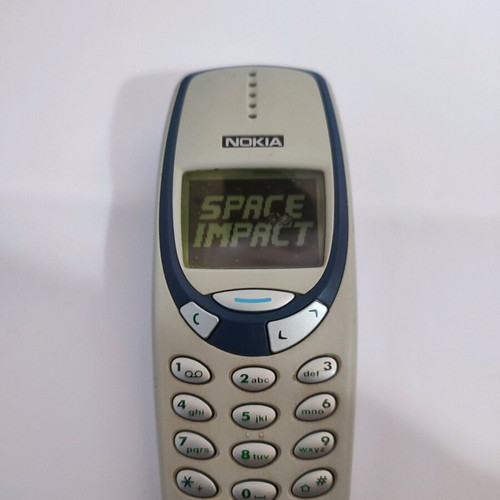 Nokia 3330 Classic Phone used, vintage brick model with charger